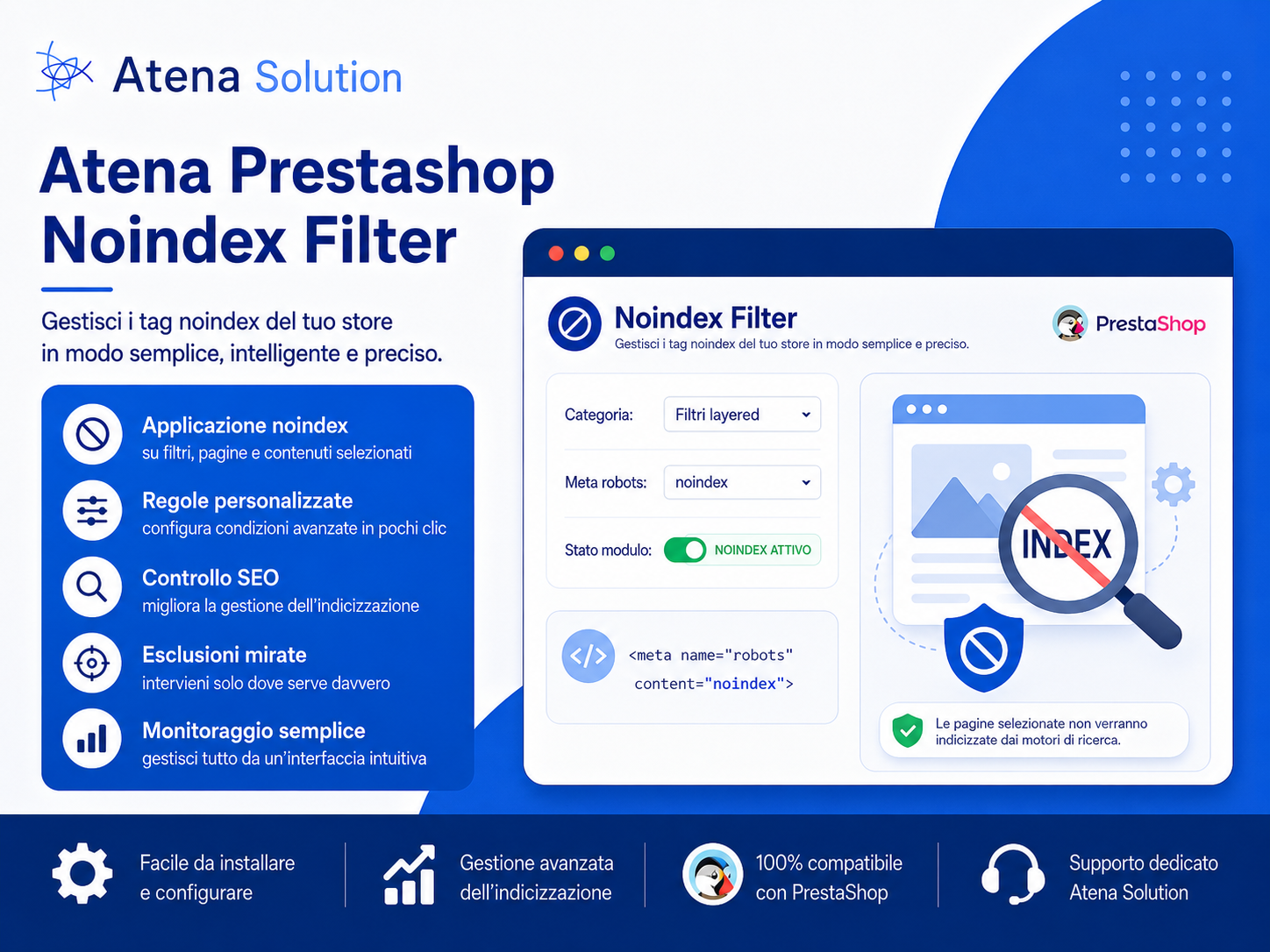 Atena Prestashop Noindex Filter